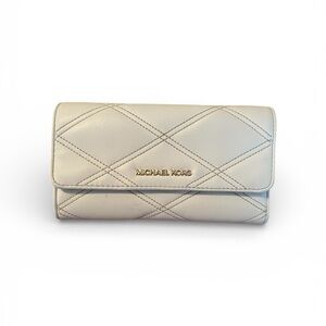 Michael Kors Quilted Leather Trifold Wallet